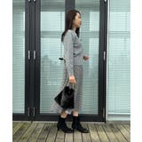 【きれいめ】パール調デザイン アラン柄ニット | Couture brooch | 詳細画像22