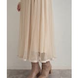 【S-LL/キラキラリブニット】チュールドッキング ワンピース | Couture brooch | 詳細画像53