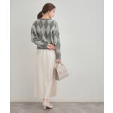 アーガイルニットカーディガン | Couture brooch | 詳細画像6