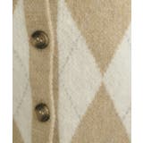 アーガイルニットカーディガン | Couture brooch | 詳細画像14