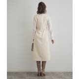 【ハレの日・通勤】フリンジツイードジャンスカ | Couture brooch | 詳細画像3 