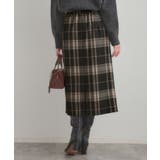 【洗える/微起毛】Iライン チェックスカート | Couture brooch | 詳細画像16 