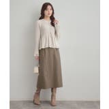 【洗える/微起毛】Iライン チェックスカート | Couture brooch | 詳細画像21 