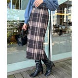 【洗える/微起毛】Iライン チェックスカート | Couture brooch | 詳細画像20 