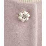 【通勤/ビジューブローチ付き】ノーカラー ロングコート | Couture brooch | 詳細画像51 