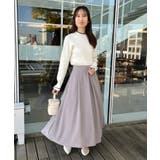 【洗える・着映え】袖リボン リブニット | Couture brooch | 詳細画像8 