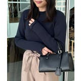 【洗える・着映え】袖リボン リブニット | Couture brooch | 詳細画像39 