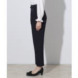 【セレモニーシーン/お仕事にも】ダブルクロステーパードパンツ | Couture brooch | 詳細画像23 