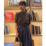 【SS～LLサイズ・二の腕カバー・通勤】RTピケシャーリングブラウス | Couture brooch | 詳細画像23 