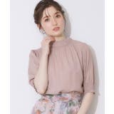 【SS～LLサイズ・二の腕カバー・通勤】RTピケシャーリングブラウス | Couture brooch | 詳細画像30 