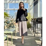 【大人可愛い・通勤】バックパール調ペプラムニット | Couture brooch | 詳細画像22