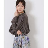 【通勤・大人可愛い】シャーリングギャザーブラウス | Couture brooch | 詳細画像35 
