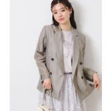 トープ(054) | 【オシャレな透け感・通勤】シアージャケット | Couture brooch