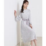 グレー(112) | 柄アソートプリントワンピース | Couture brooch