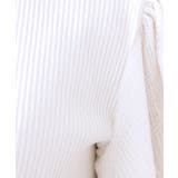 【二の腕カバー・通勤】レース袖テレコトップス | Couture brooch | 詳細画像62 