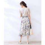 【二の腕カバー・通勤】レース袖テレコトップス | Couture brooch | 詳細画像15 