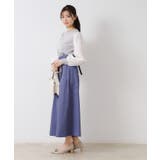 【きれいめ・大人カジュアル・通勤】デニムライクスカンツ | Couture brooch | 詳細画像2 