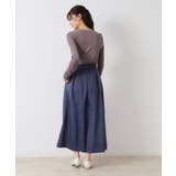 【きれいめ・大人カジュアル・通勤】デニムライクスカンツ | Couture brooch | 詳細画像17 