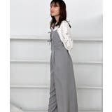 【大人可愛い・肩紐調節可能】リボンキャミサロペット | Couture brooch | 詳細画像7 