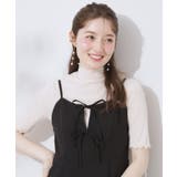 【大人可愛い・肩紐調節可能】リボンキャミサロペット | Couture brooch | 詳細画像19 