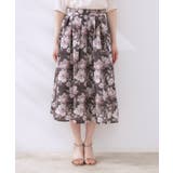 【きれいめ・通勤】細リボン付きパレットボイルスカート | Couture brooch | 詳細画像48 