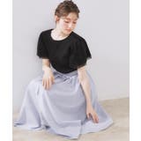 【きれいめ・通勤】細リボン付きパレットボイルスカート | Couture brooch | 詳細画像17 