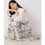 【一枚で着映える・華やか・上品】Summerオーガンフルールスカート | Couture brooch | 詳細画像7