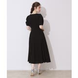 【細見え・キレイめ】サッカータックワンピース | Couture brooch | 詳細画像3 