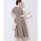 【細見え・キレイめ】サッカータックワンピース | Couture brooch | 詳細画像16 