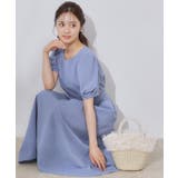 【細見え・キレイめ】サッカータックワンピース | Couture brooch | 詳細画像26 