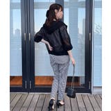 【上品な透け感・大人カジュアル】シアージップアップフーディー | Couture brooch | 詳細画像36 