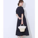 エシカルコットン タック＆フリルワンピース | Couture brooch | 詳細画像19 