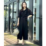 【前後2WAY・二の腕カバー】ダブルパール調釦5分袖シアーカーディガントップス | Couture brooch | 詳細画像26 