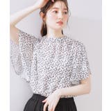 【キレイめ・通勤】前後2WAY楊柳フレアー袖ブラウス | Couture brooch | 詳細画像35 