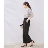 【キレイめ・通勤】前後2WAY楊柳フレアー袖ブラウス | Couture brooch | 詳細画像29 