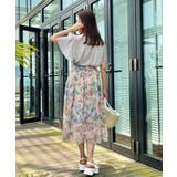 【キレイめ・通勤】前後2WAY楊柳フレアー袖ブラウス | Couture brooch | 詳細画像14 