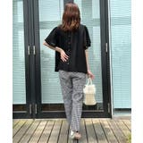 【キレイめ・通勤】前後2WAY楊柳フレアー袖ブラウス | Couture brooch | 詳細画像26 