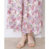 【華やか・ウエストゴム】かすれプリント楊柳スカート | Couture brooch | 詳細画像27