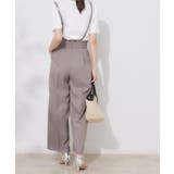 【美脚効果・通勤】リネンライク サス付きパンツ | Couture brooch | 詳細画像20 