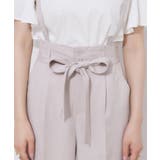 【美脚効果・通勤】リネンライク サス付きパンツ | Couture brooch | 詳細画像35 