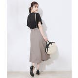 【2WAY・通勤・きれいめ】リネンライク サス付きスカート | Couture brooch | 詳細画像16 