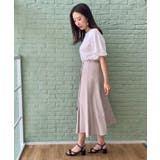 【2WAY・通勤・きれいめ】リネンライク サス付きスカート | Couture brooch | 詳細画像10 