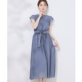 【一枚で着映える・楽ちん・ドライタッチ】フリルスリーブワンピース | Couture brooch | 詳細画像16 