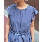 【一枚で着映える・楽ちん・ドライタッチ】フリルスリーブワンピース | Couture brooch | 詳細画像21 