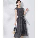 【一枚で着映える・楽ちん・ドライタッチ】フリルスリーブワンピース | Couture brooch | 詳細画像29 