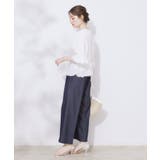 【一枚で着映える 花柄刺繍 5分袖】バックレースアップ | Couture brooch | 詳細画像2 