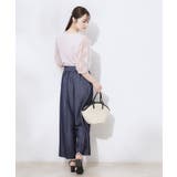 【接触冷感・UV・マシンウォッシャブル】袖レースデザイントップス | Couture brooch | 詳細画像29 