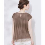 【マシンウォッシャブル・大人可愛い】チュールプリーツチュニック | Couture brooch | 詳細画像39 