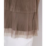 【マシンウォッシャブル・大人可愛い】チュールプリーツチュニック | Couture brooch | 詳細画像43 