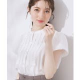 【大人フェミニン・華奢見え・通勤】フロントフリルシャツ | Couture brooch | 詳細画像6 